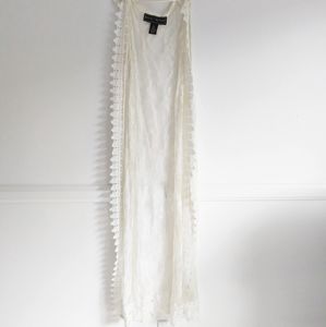 Off White Lace cardigan